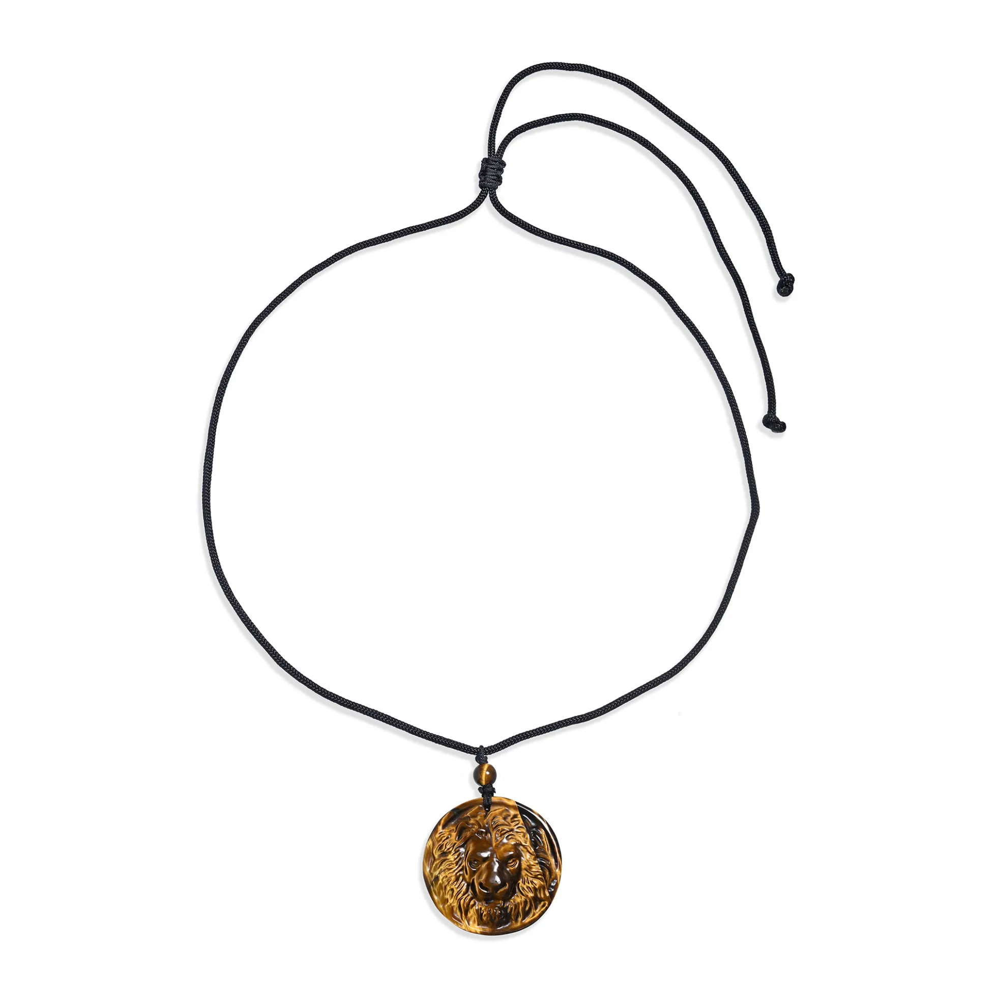 Goldenes Tigerauge-Halskette
