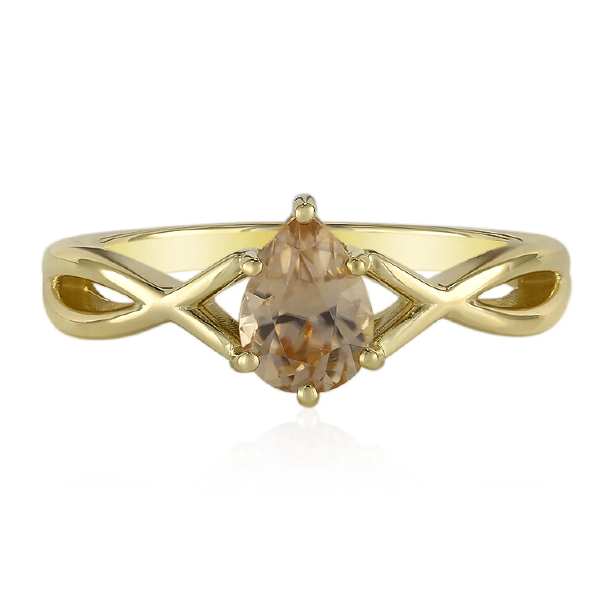 Hartsite-Zirkon-Goldring