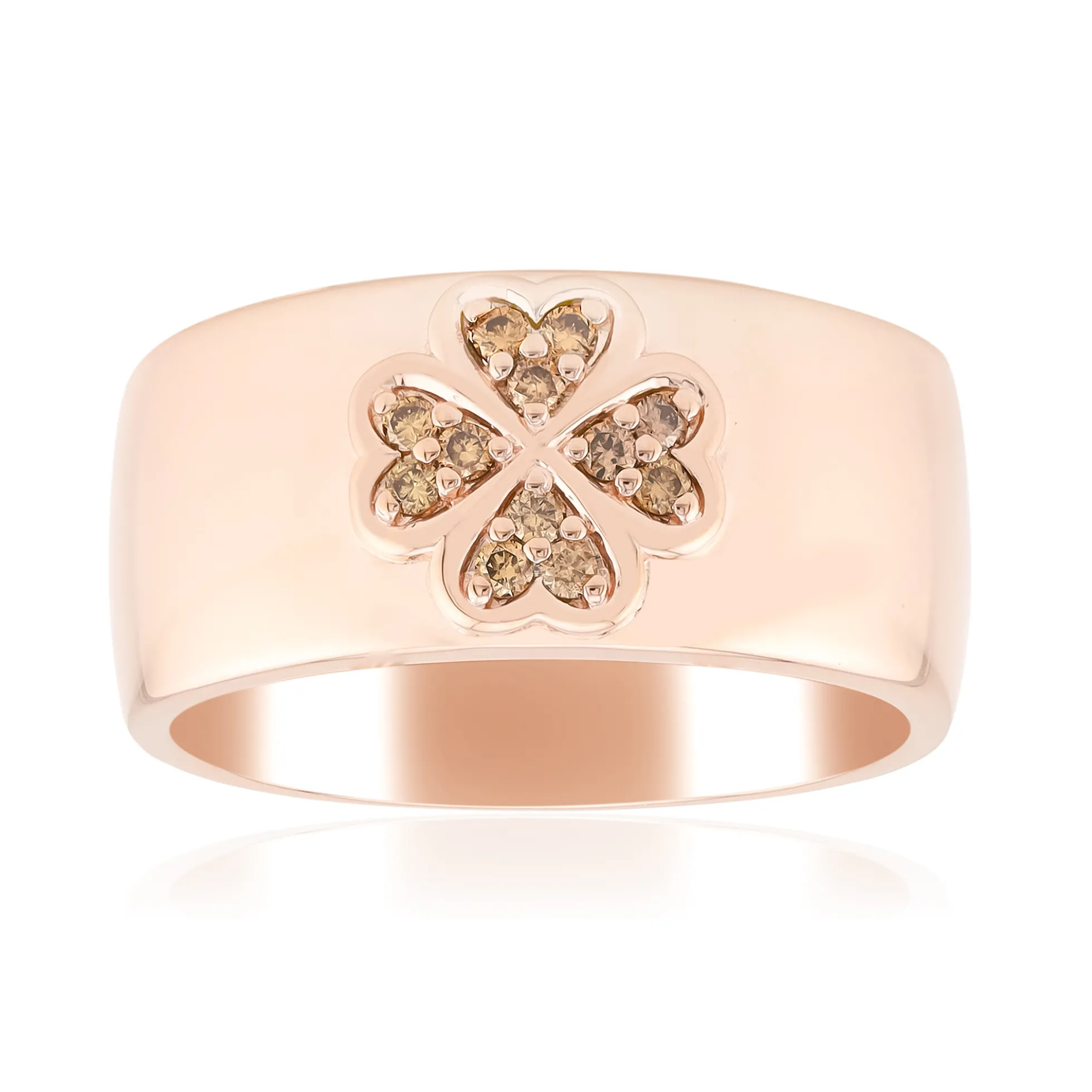 I1 Argyle-Rose de France-Brillant-Silberring