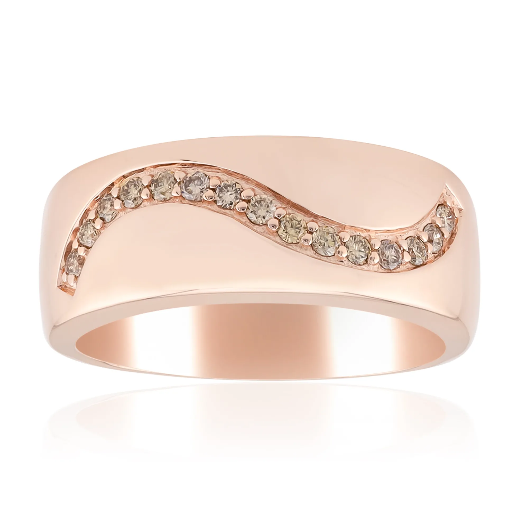 I1 Argyle-Rose de France-Brillant-Silberring