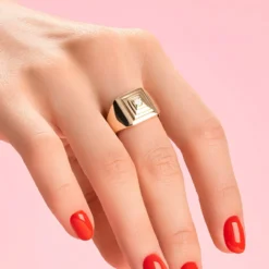 I1 Argyle-Rose de France-Brillant-Silberring