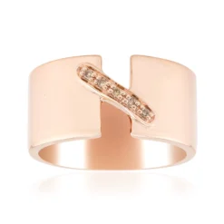 I1 Argyle-Rose de France-Brillant-Silberring