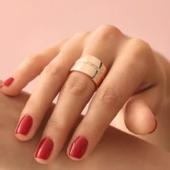 I1 Argyle-Rose de France-Brillant-Silberring