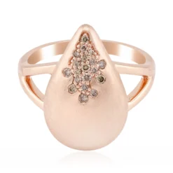 I1 Argyle-Rose de France-Brillant-Silberring