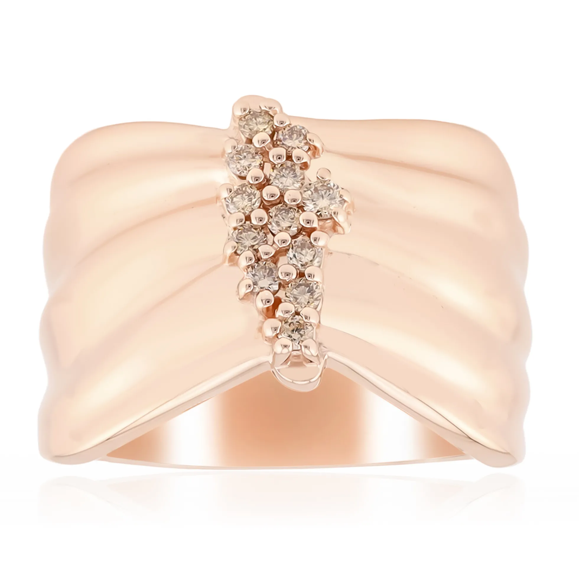 I1 Argyle-Rose de France-Brillant-Silberring