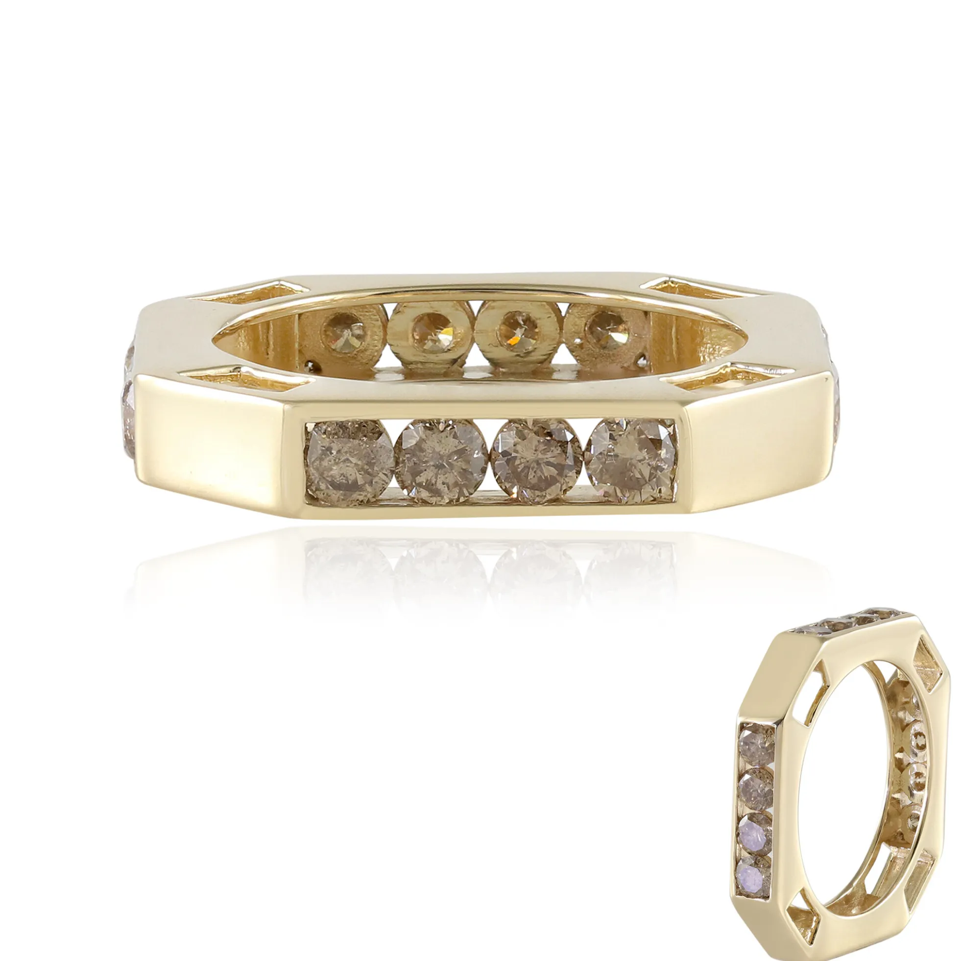 I2 Champagner-Brillant-Goldring