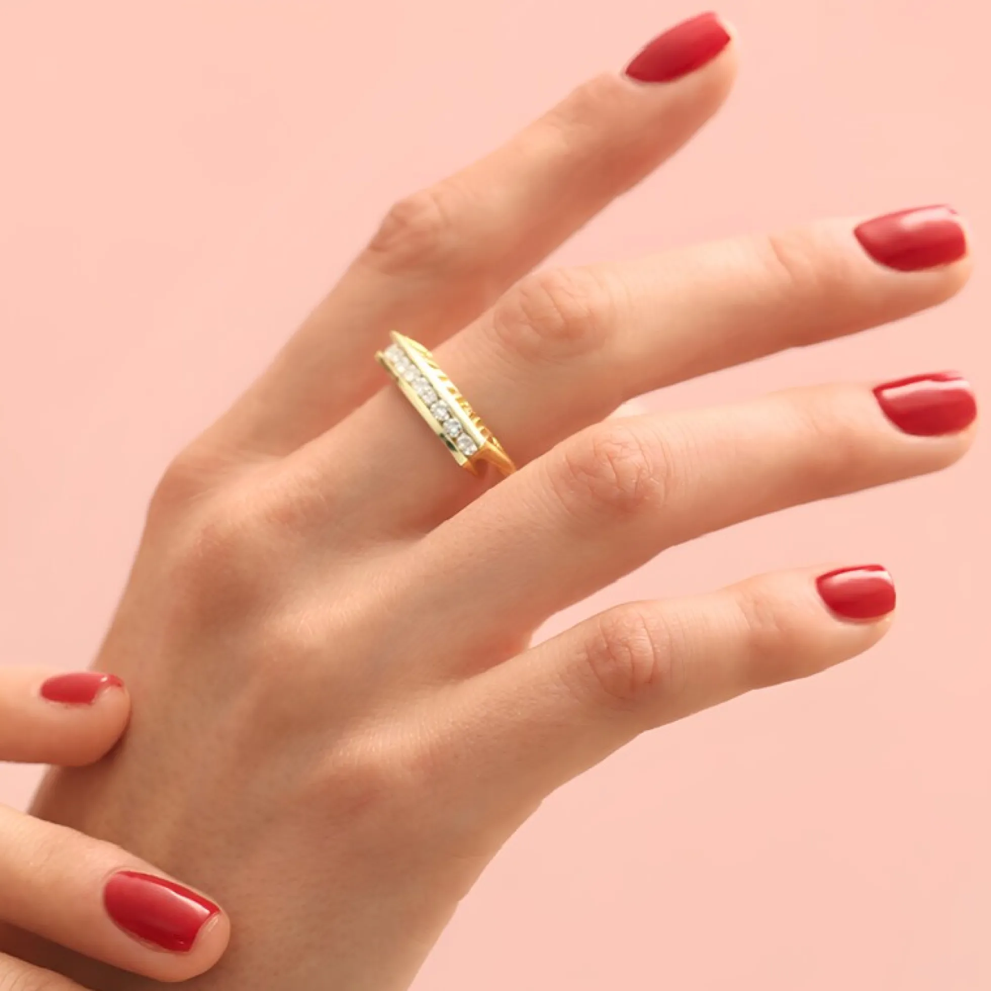 I2 Champagner-Brillant-Goldring