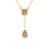 I2 Champagner-Brillant-Silbercollier