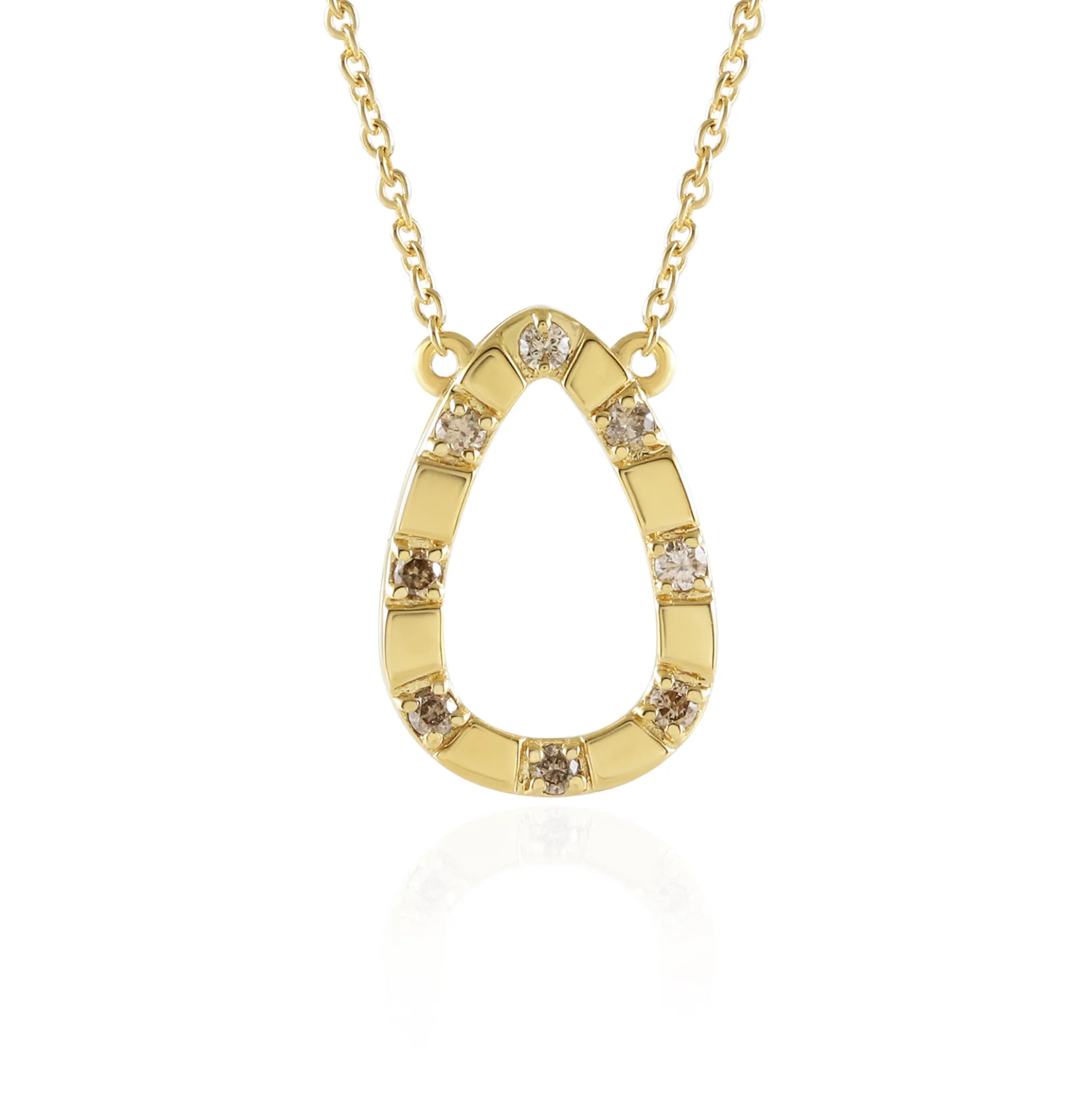 I2 Champagner-Brillant-Silbercollier