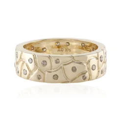I3 Champagner-Diamant-Goldring