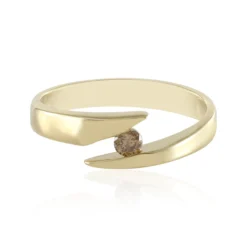 I3 Champagner-Diamant-Goldring