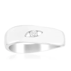 I1 (G) Brillant-Silberring