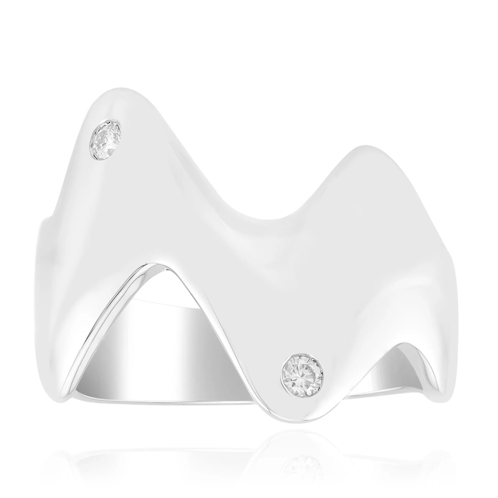 I1 (G) Brillant-Silberring