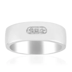 I1 (G) Brillant-Silberring