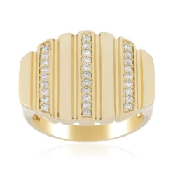 I1 (G) Brillant-Silberring