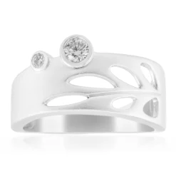 I2 (H) Brillant-Silberring