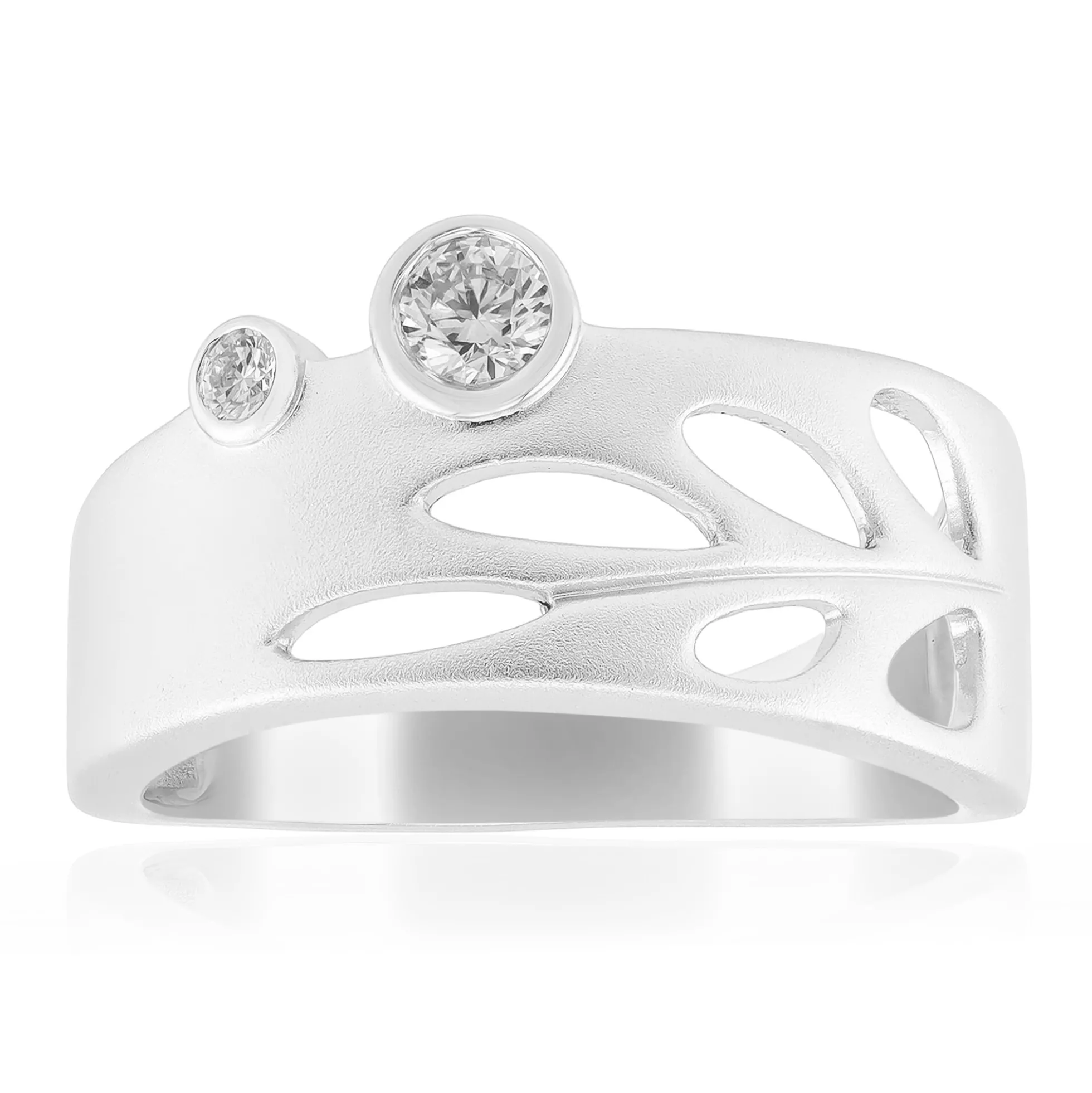 I2 (H) Brillant-Silberring