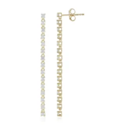 I3 (H) Diamant-Goldohrringe