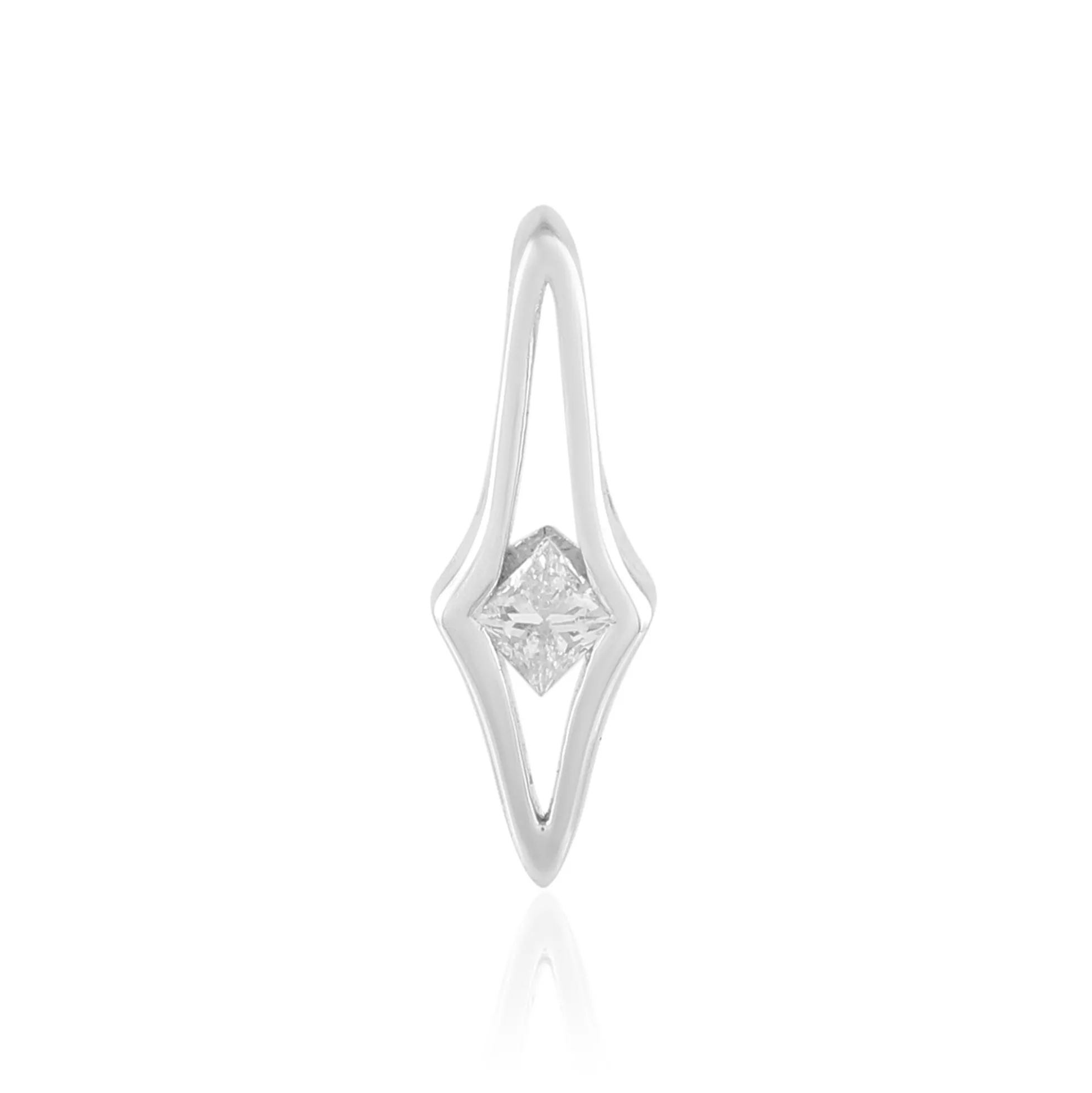 I3 (H) Diamant-Silberanhänger