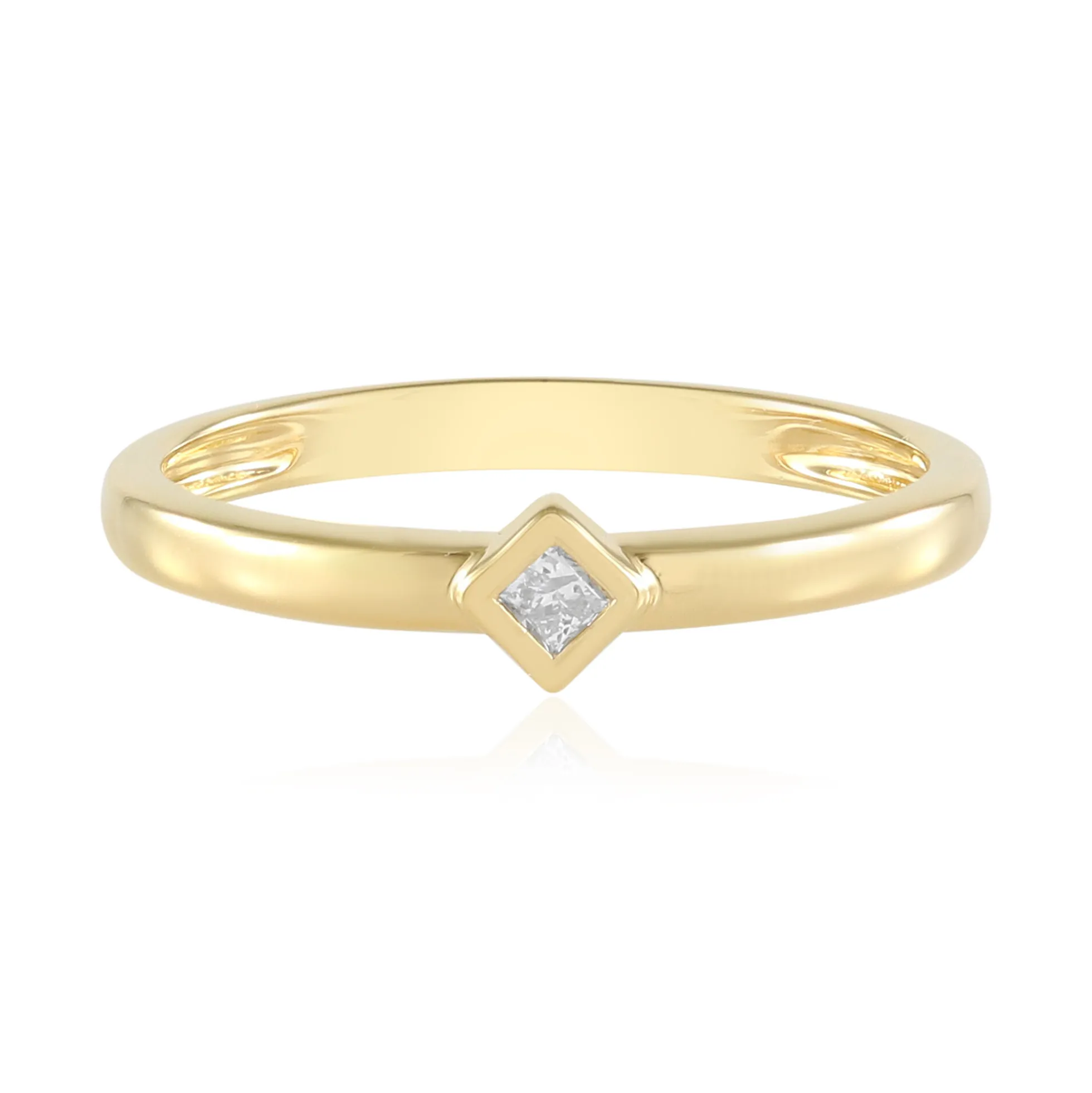 I3 (H) Diamant-Silberring