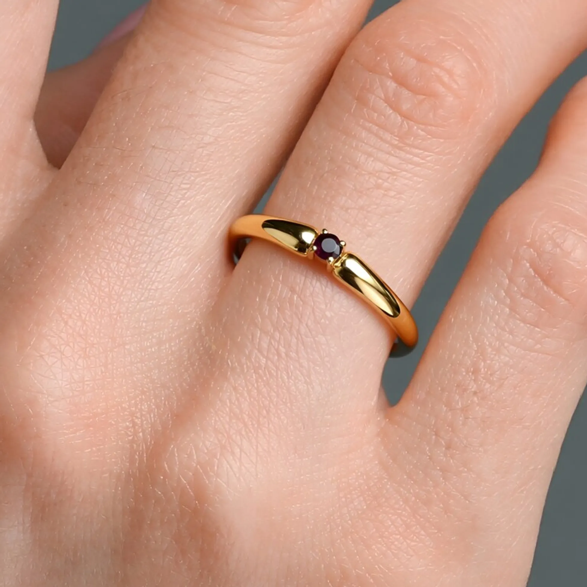 I2 Purpur-Brillant-Goldring