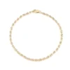 I2 Schokoladen-Brillant-Silberarmband