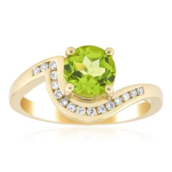 Jilin-Peridot-Goldring
