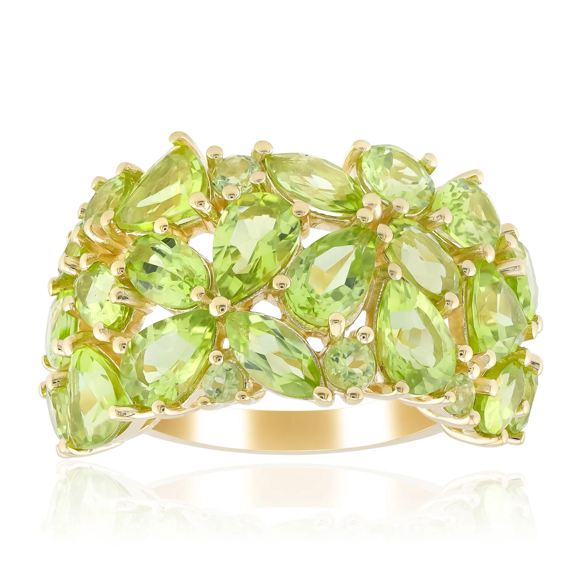 Jilin-Peridot-Goldring