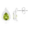 Jilin-Peridot-Silberohrringe