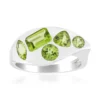 Jilin-Peridot-Silberring