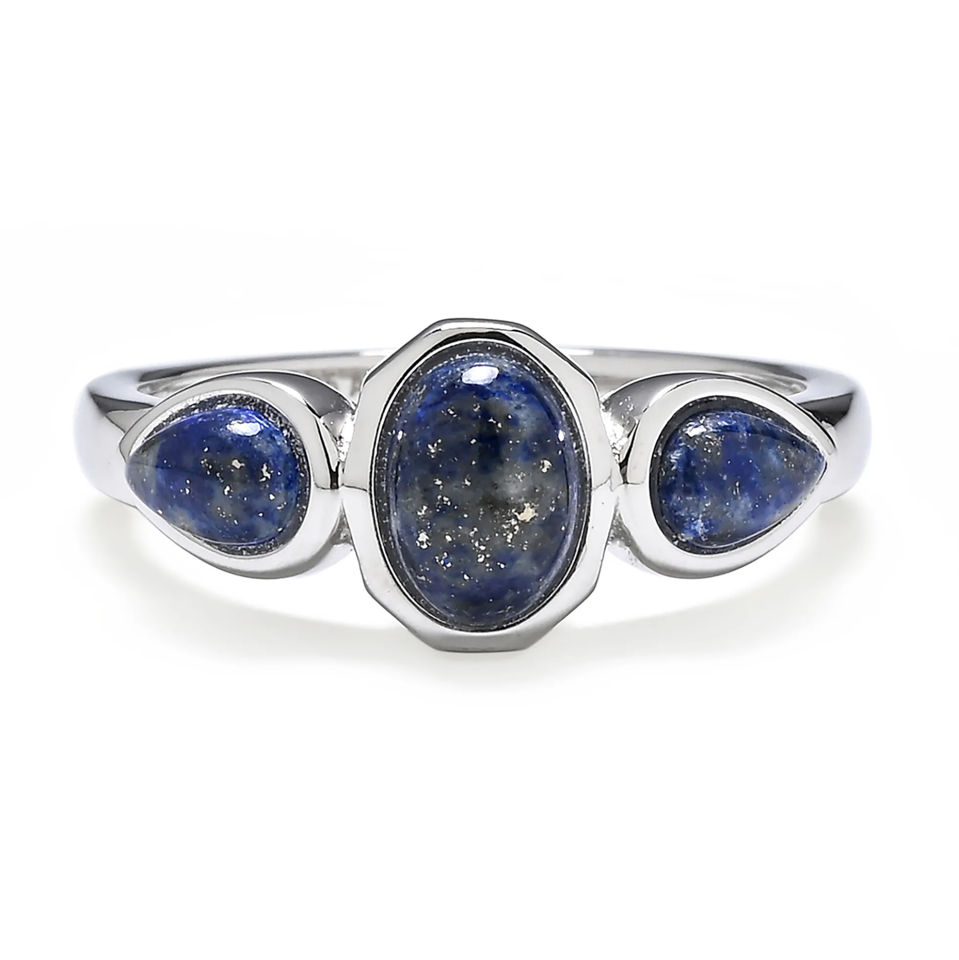 Lapislazuli-Silberring