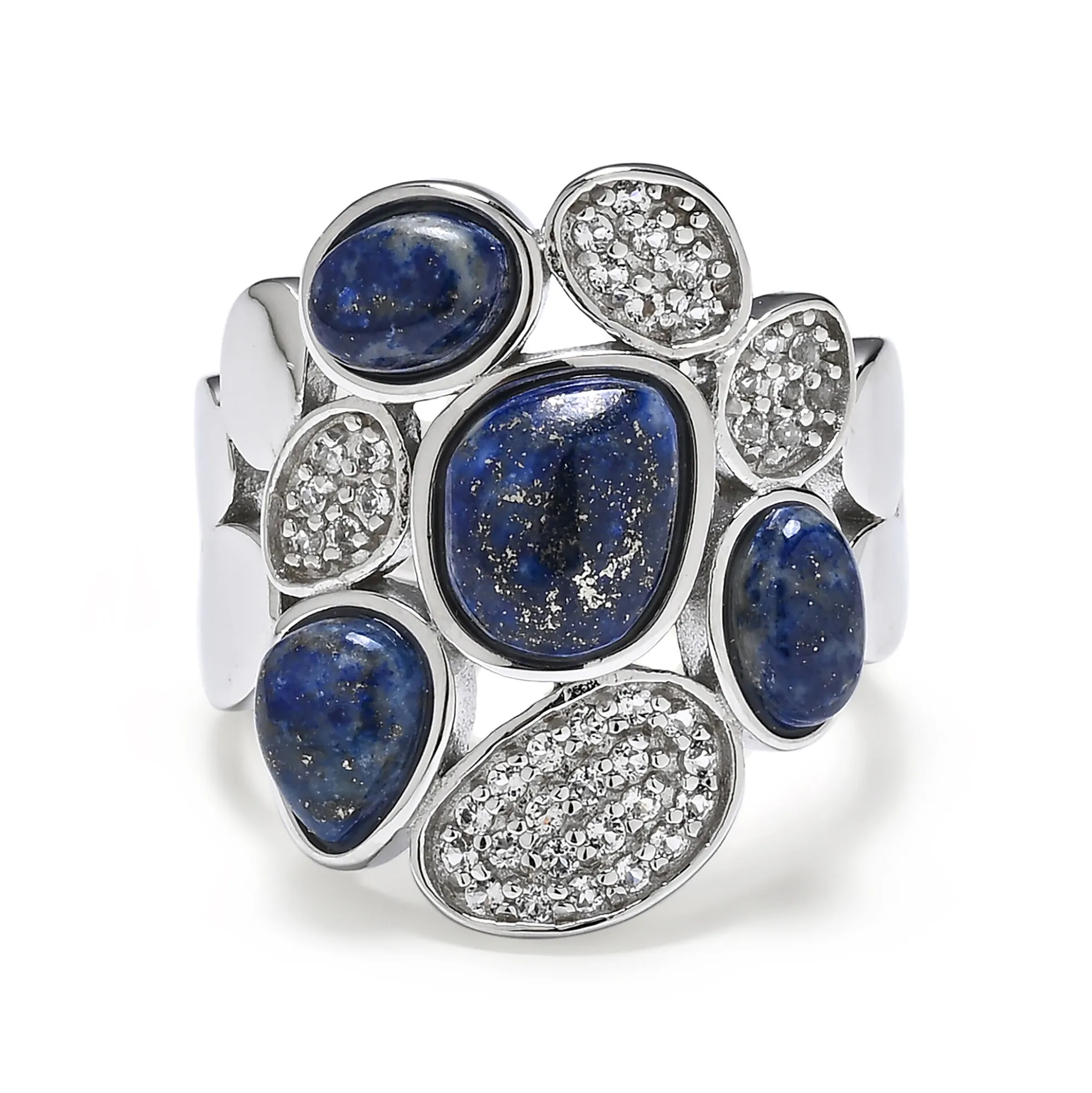 Lapislazuli-Silberring