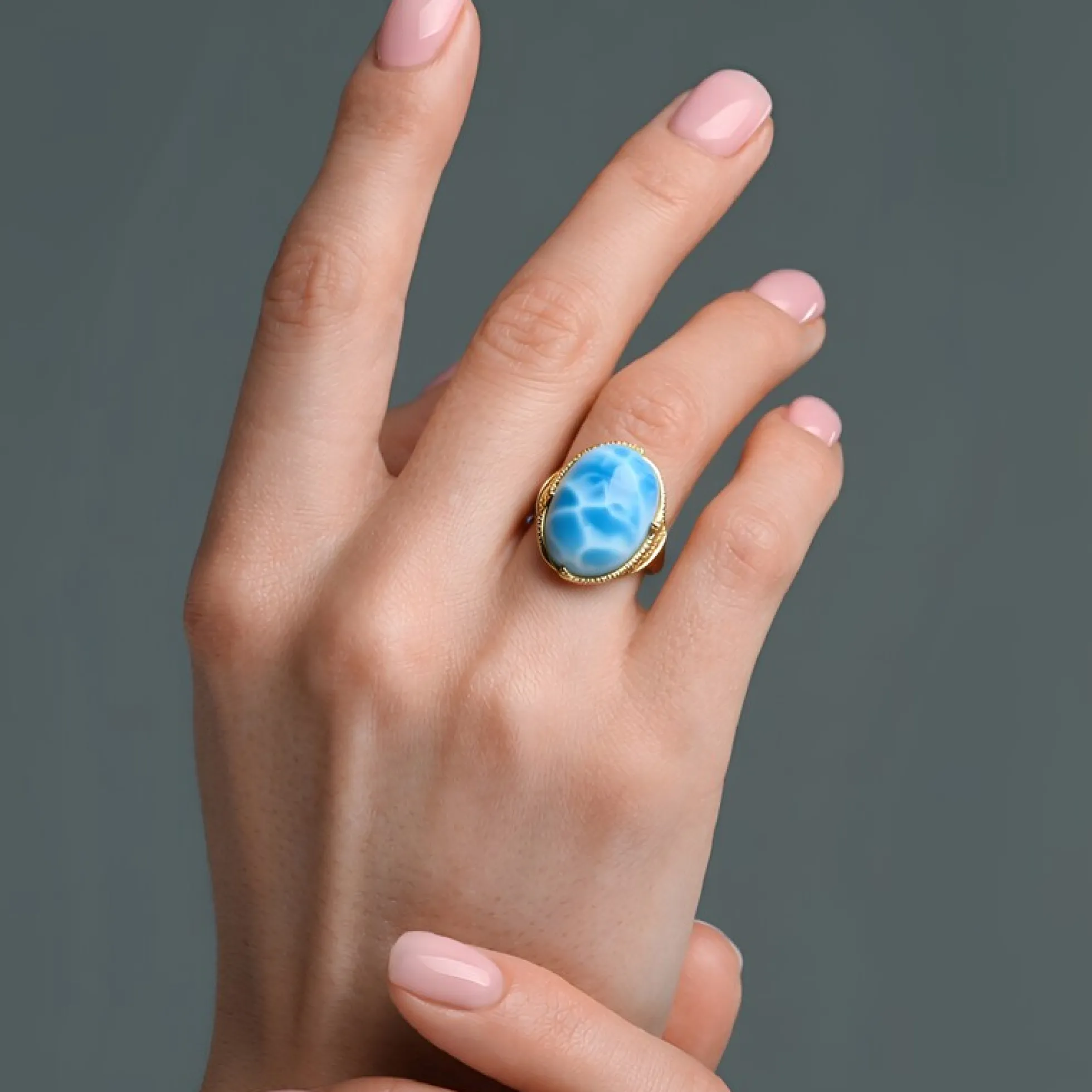 Larimar-Goldring