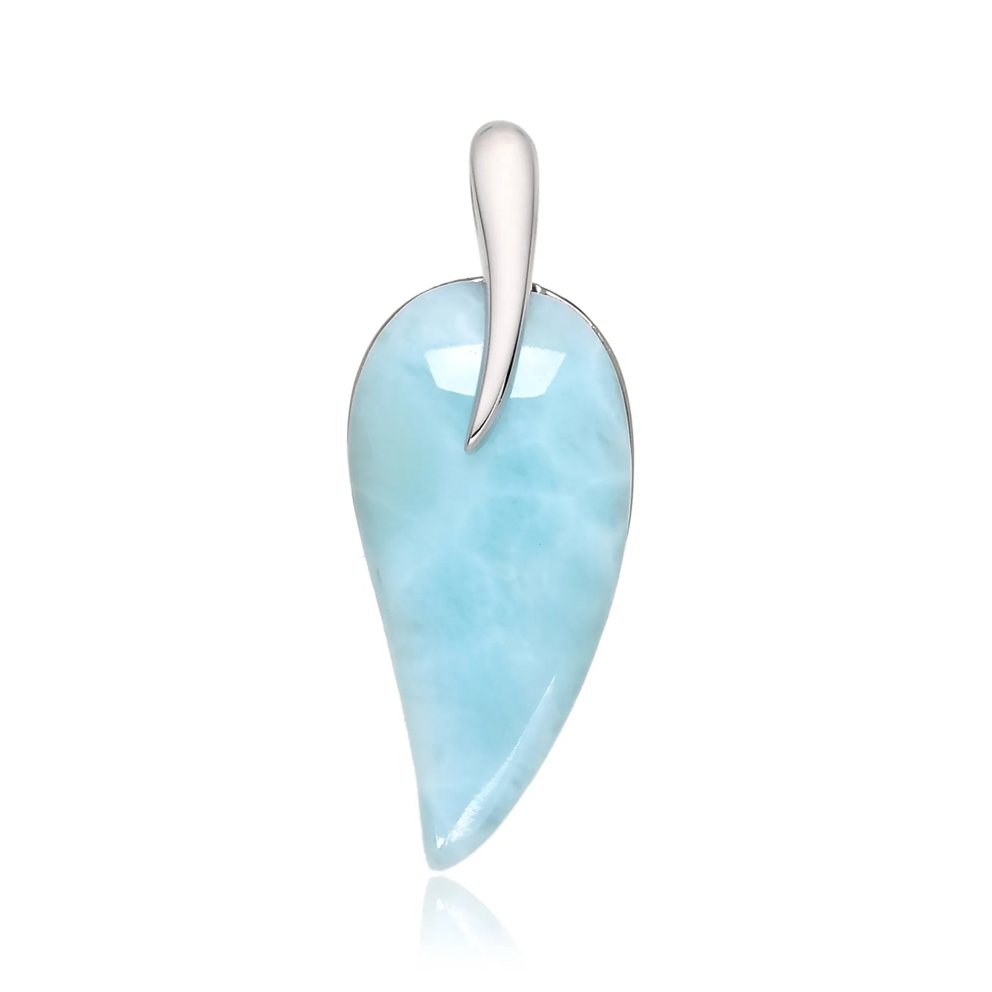 Larimar-Silberanhänger