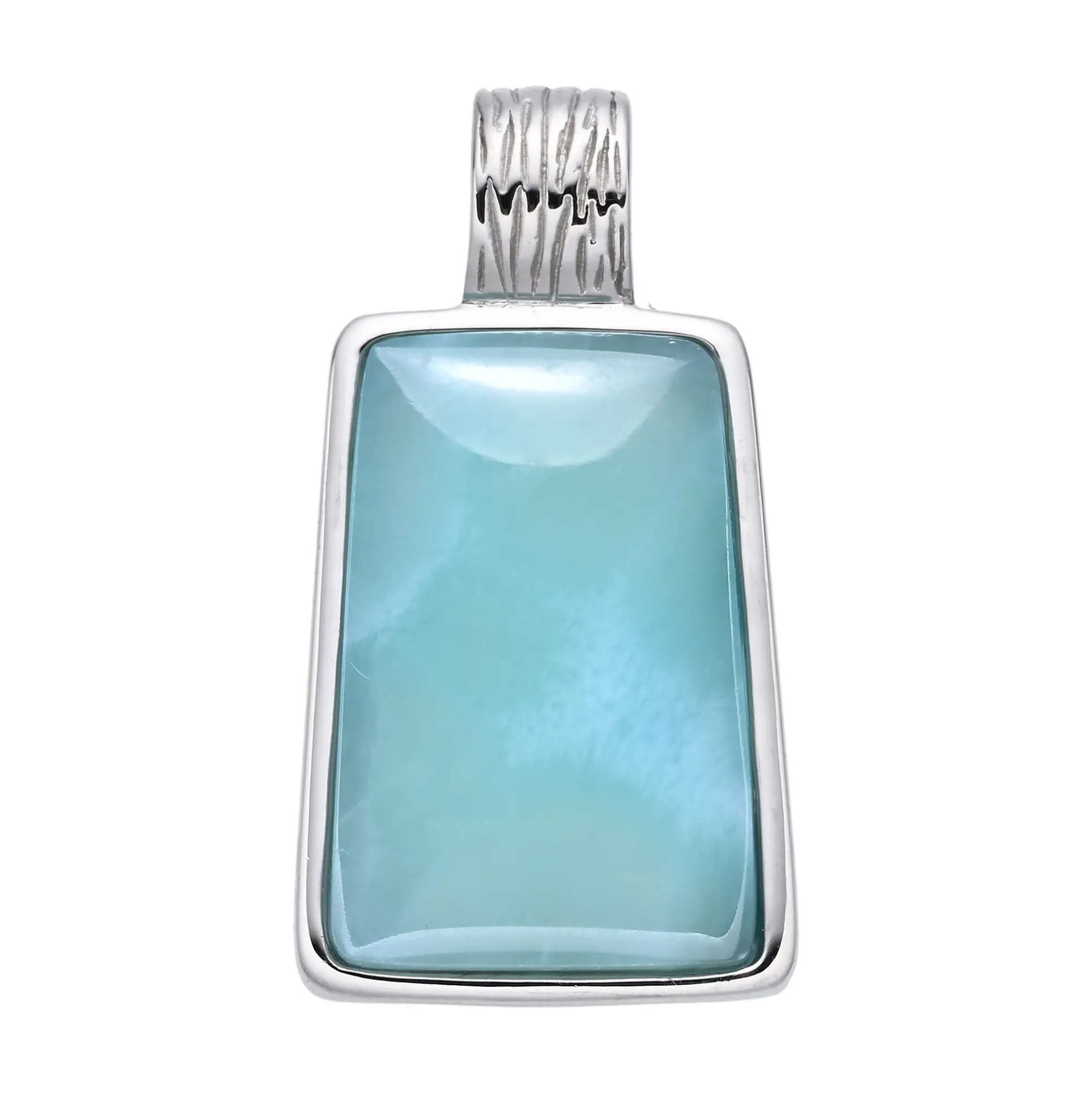 Larimar-Silberanhänger