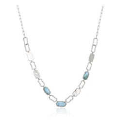 Larimar-Silbercollier