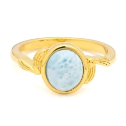 Larimar-Silberring