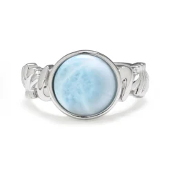 Larimar-Silberring