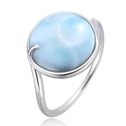 Larimar-Silberring