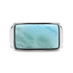Larimar-Silberring