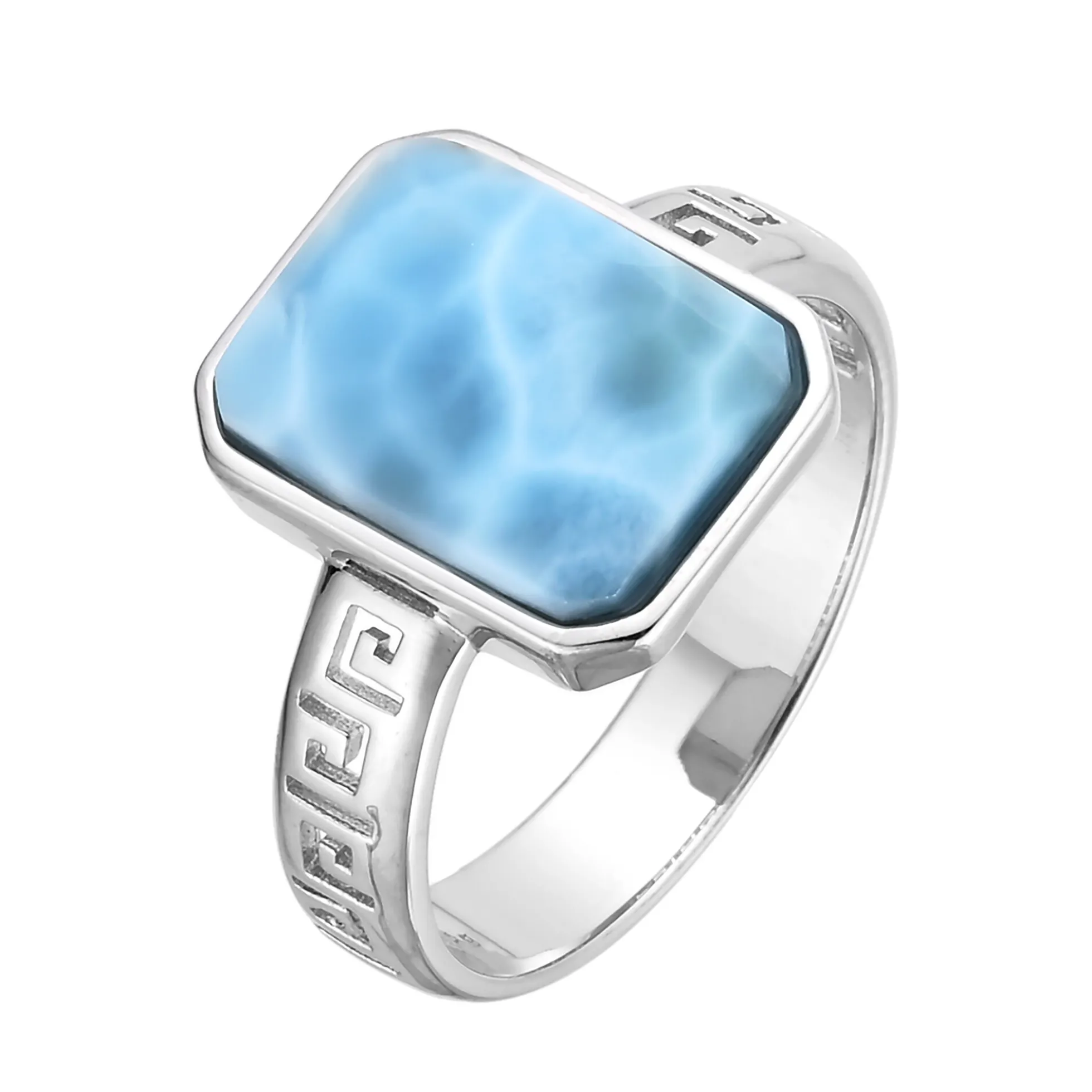 Larimar-Silberring