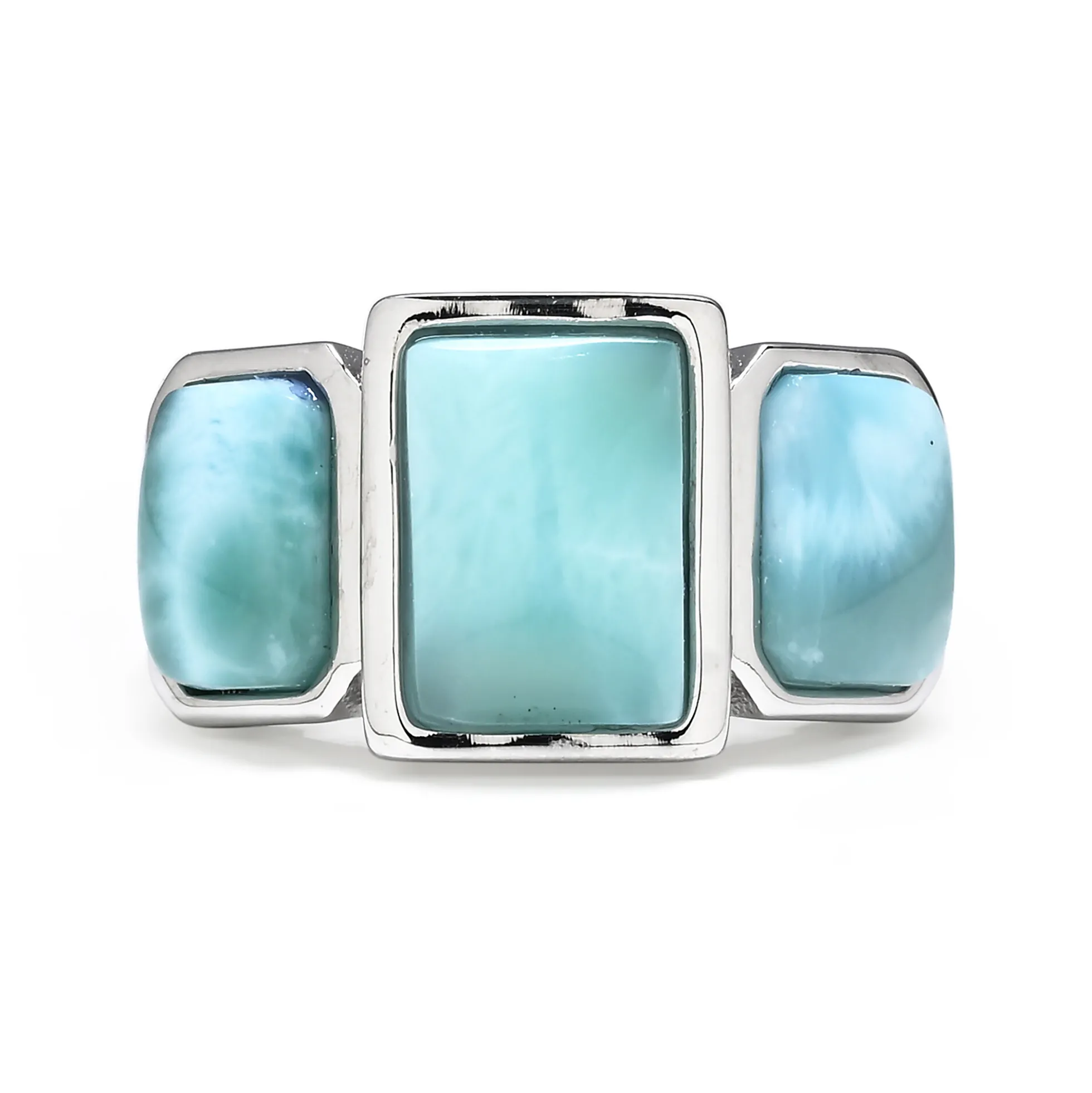 Larimar-Silberring