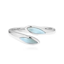 Larimar-Silberring
