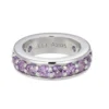 Lavendel-Amethyst-Silberanhänger