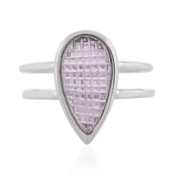 Lavendel-Amethyst-Silberring