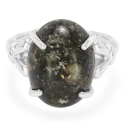 Leoparden-Opal-Silberring