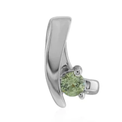 Madagaskar-Demantoid-Silberanhänger