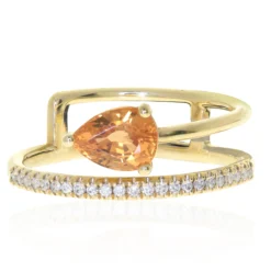 Mandarin-Granat-Goldring