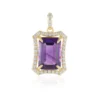 Marokkanischer Amethyst-Silberanhänger
