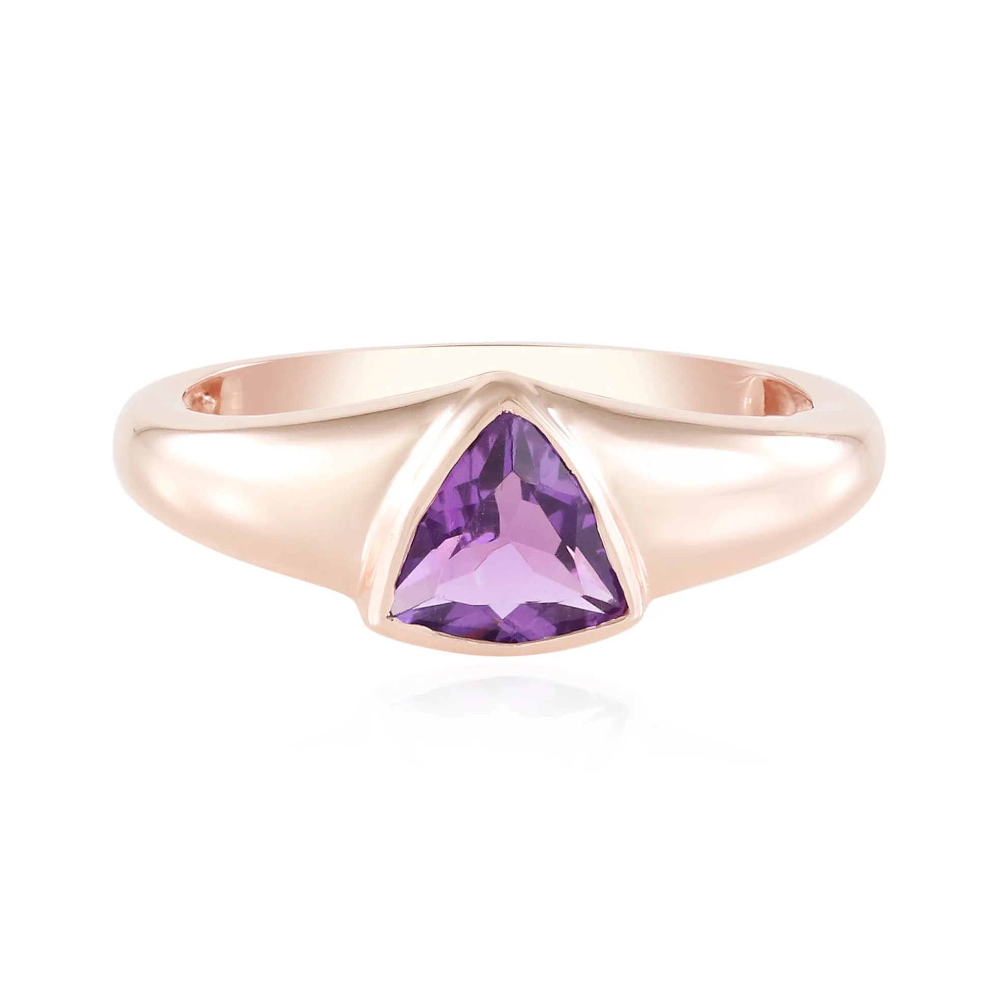 Marokkanischer Amethyst-Silberring
